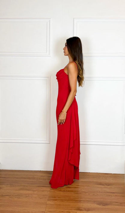 Vestido Longo Ref. 048059 - VERMELHO