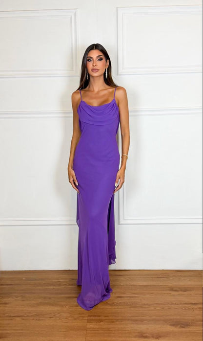 Vestido Longo Ref. 048059 - ROXO