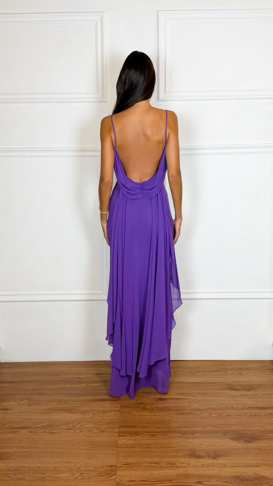 Vestido Longo Ref. 048059 - ROXO