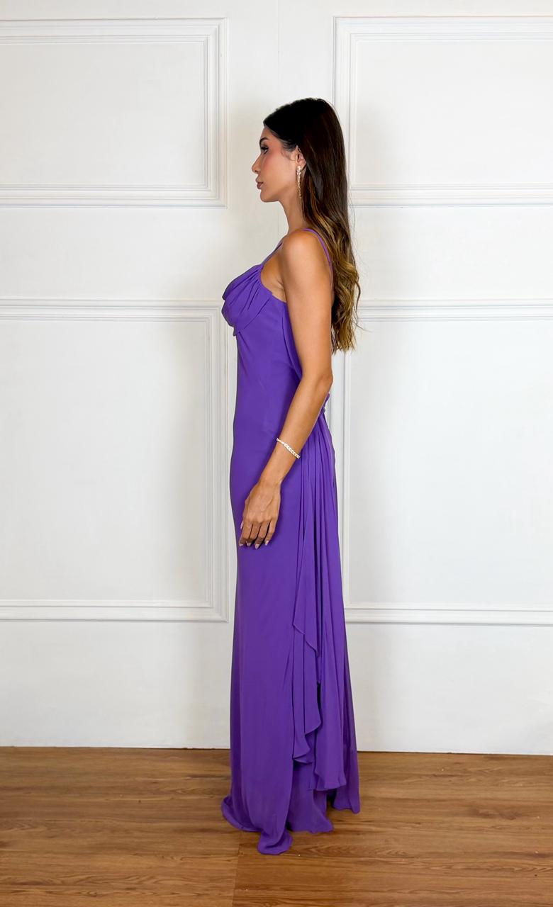 Vestido Longo Ref. 048059 - ROXO