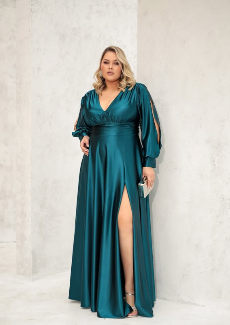 Vestido Prada Ref. 048850 - VERDE ESMERALDA