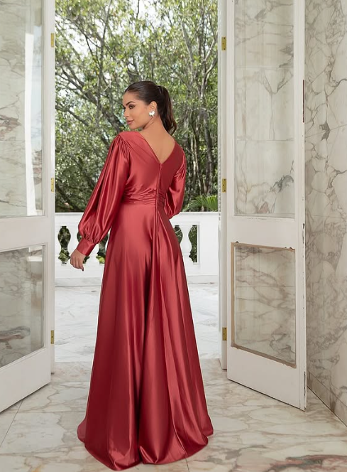 Vestido Prada Ref. 048850 - MARSALA