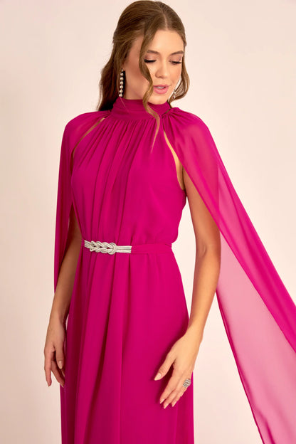 Vestido Longo Ref. 048948 - FUCSIA