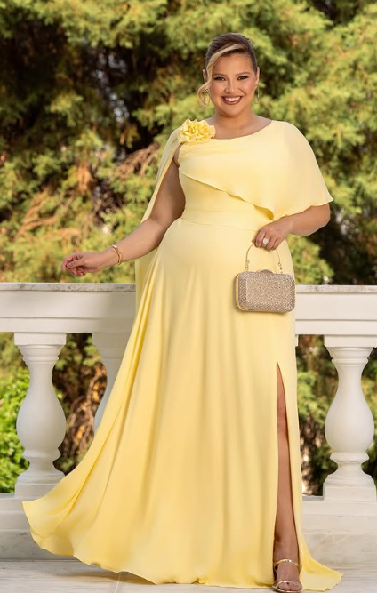 Vestido Longo Ref. 048976 - AMARELO
