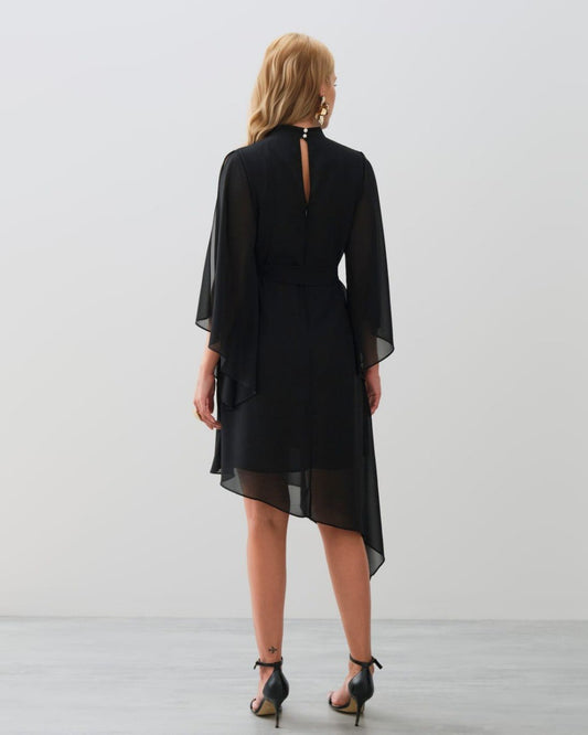 VEST MIDI PONTAS CREPE