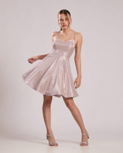 Vestido Lurex Ref. 046066 - ROSE