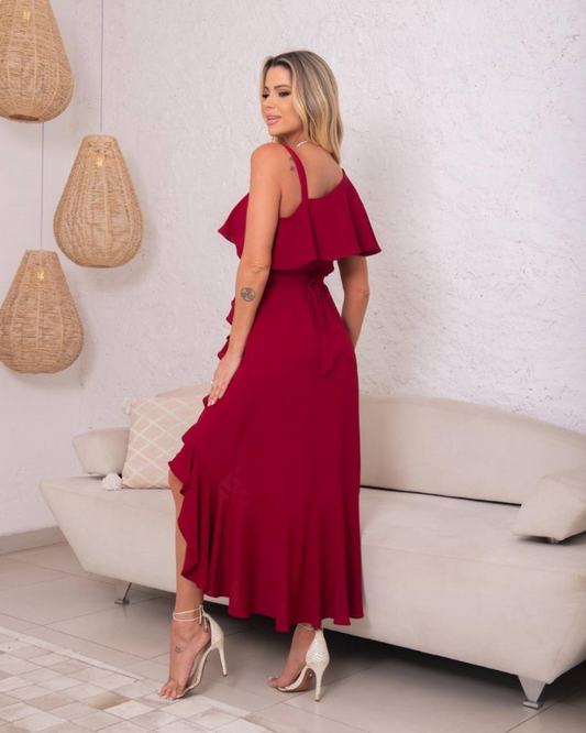 Vestido Midi Ref. 048583 - MARSALA