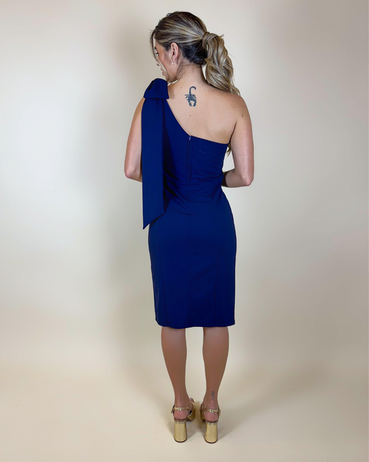 Vestido Midi Ref. 047935 - MARINHO