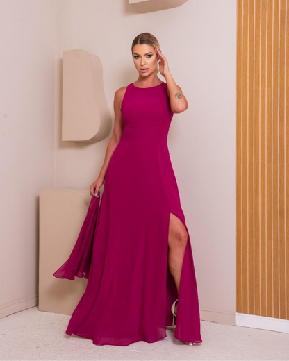 Vestido Longo Ref. 048581 - FUCSIA