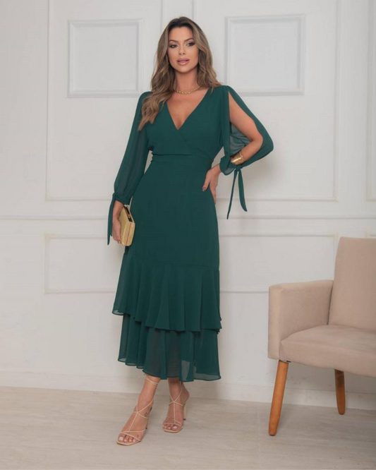 Vestido Midi Ref. 048386 - VERDE