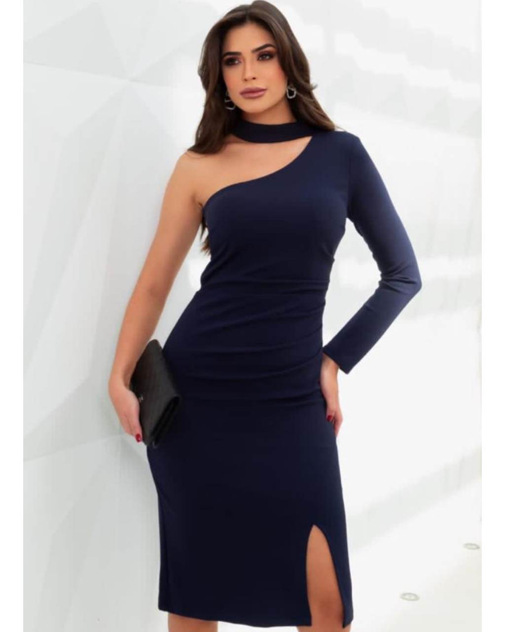 Vestido Midi Ref. 047899 - MARINHO