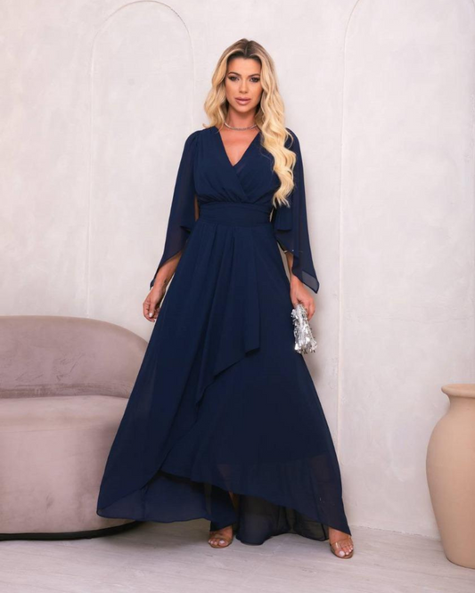 Vestido Longo Ref. 048580 - MARINHO