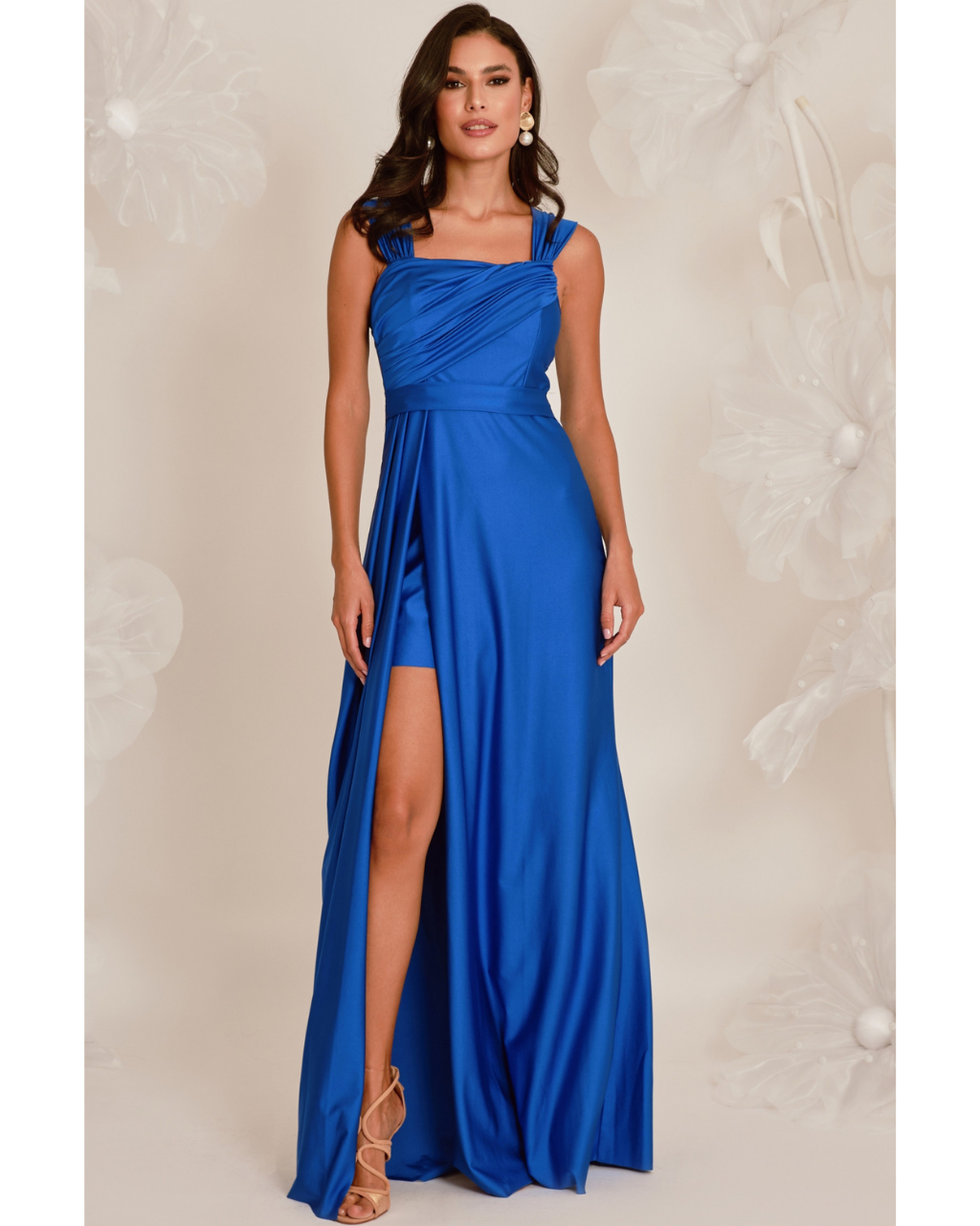 Vestido Longo Ref. 048468 - AZUL ROYAL