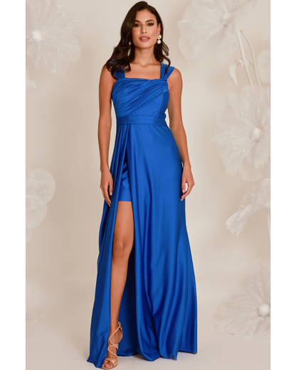 Vestido Longo Ref. 048468 - AZUL ROYAL