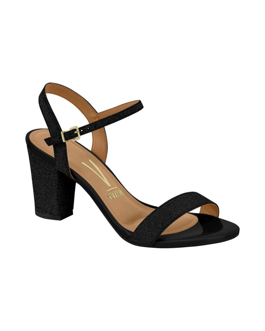 Sandalia Glitter Ref. 044537 - PRETO