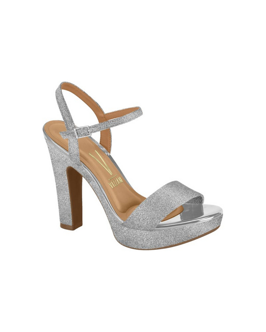 Sandalia Glitter Ref. 047760 - PRATA