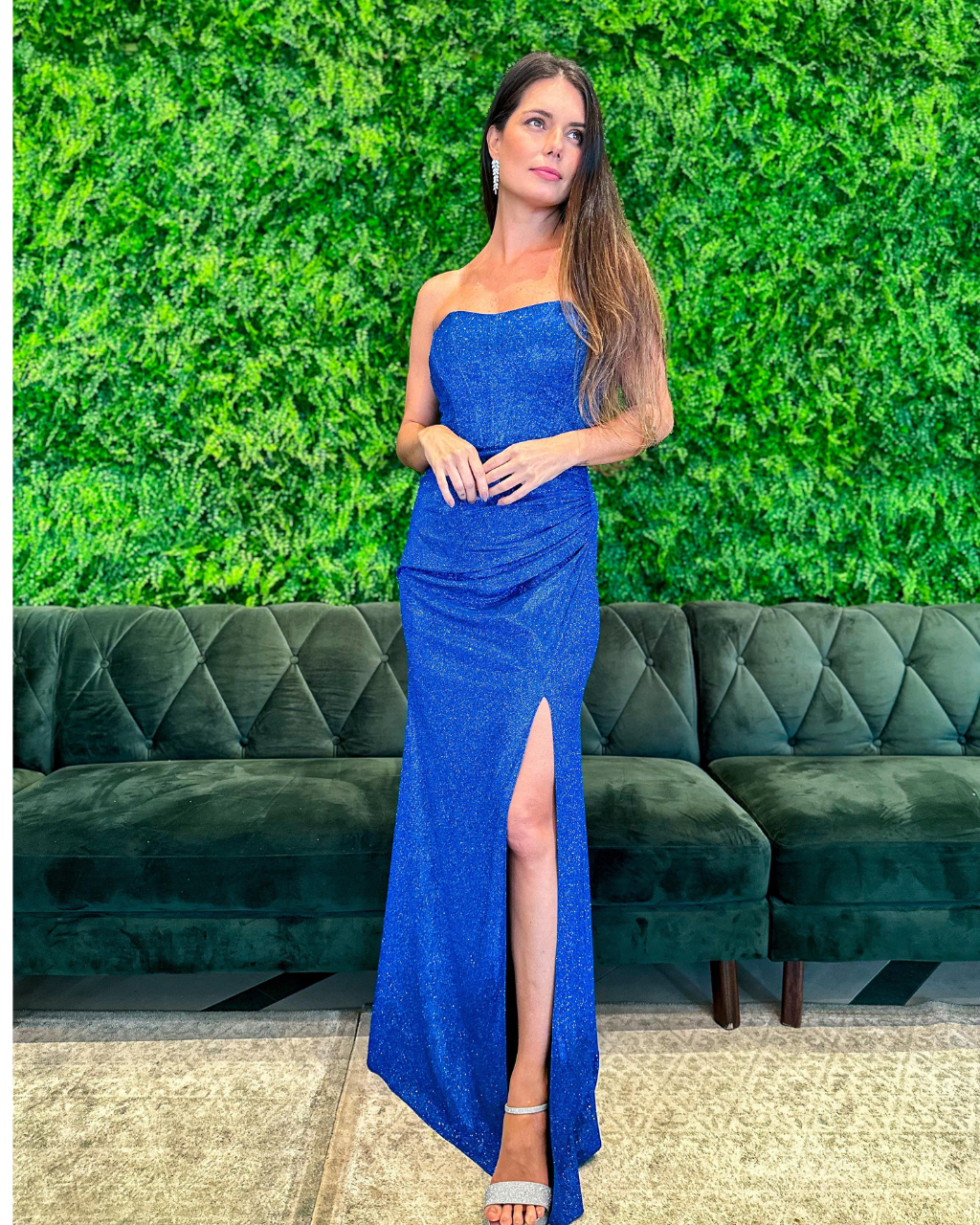 Vestido LOngo Ref. 047898 - AZUL ROYAL