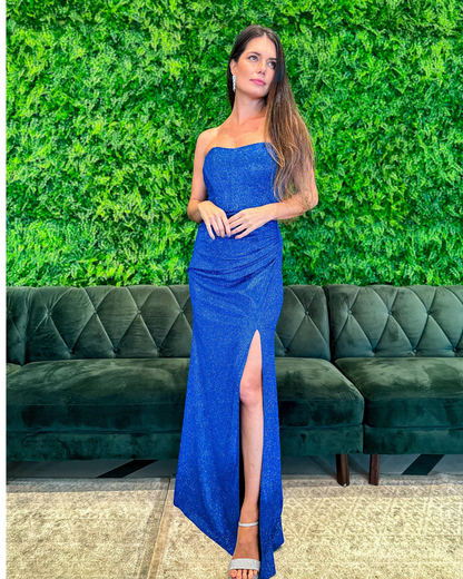 Vestido LOngo Ref. 047898 - AZUL ROYAL
