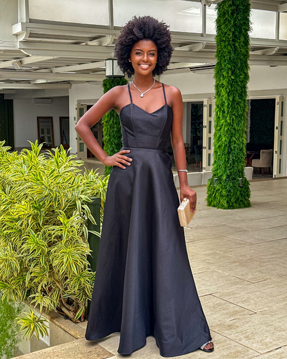 Vestido Zibeline Ref. 048567 - PRETO