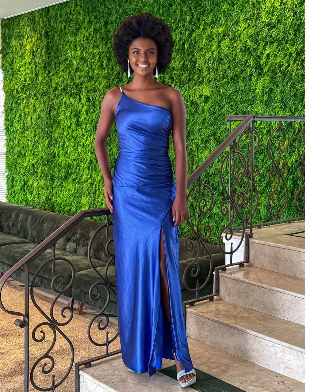 Vestido Longo Ref. 048640 - AZUL ROYAL