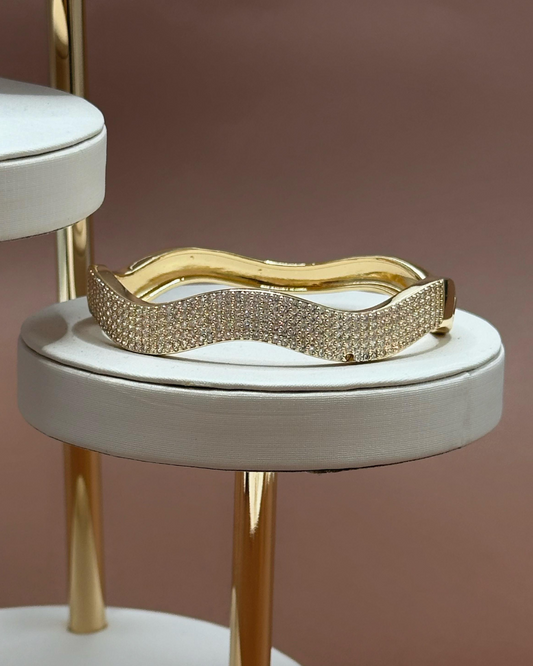 S.J. Bracelete Zirconia Ref. 048572 - OURO