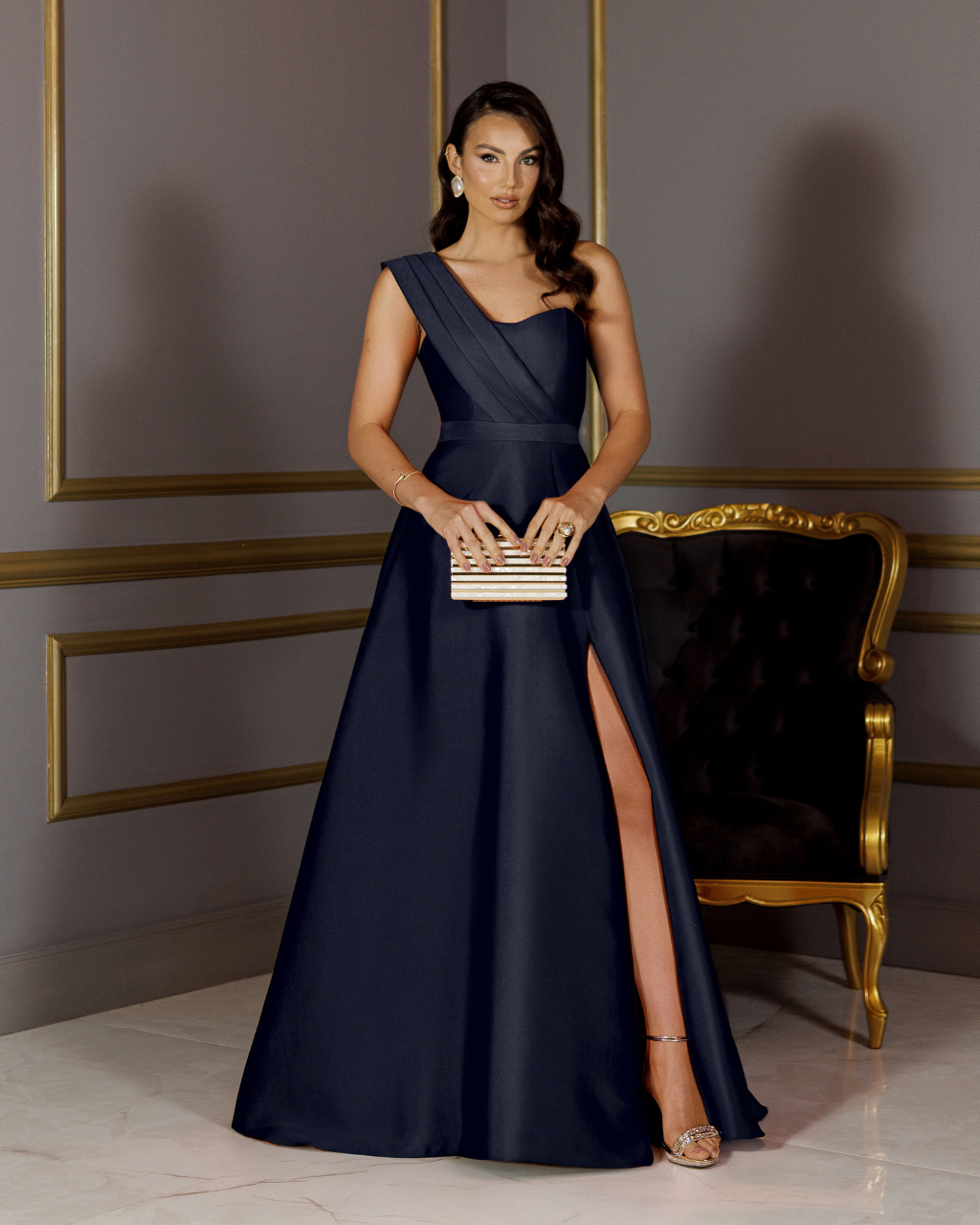 Vestido Zibeline Ref. 048889 - MARINHO