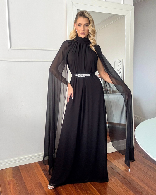 Vestido Longo Ref. 048948 - PRETO