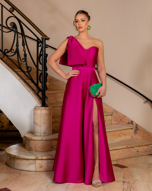 Vestido Longo Ref. 048336 - FUCSIA