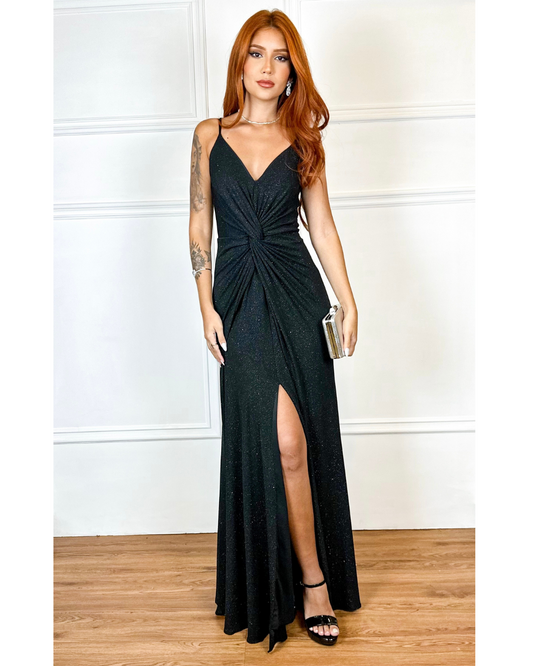 Vestido Longo Ref. 048940 - PRETO