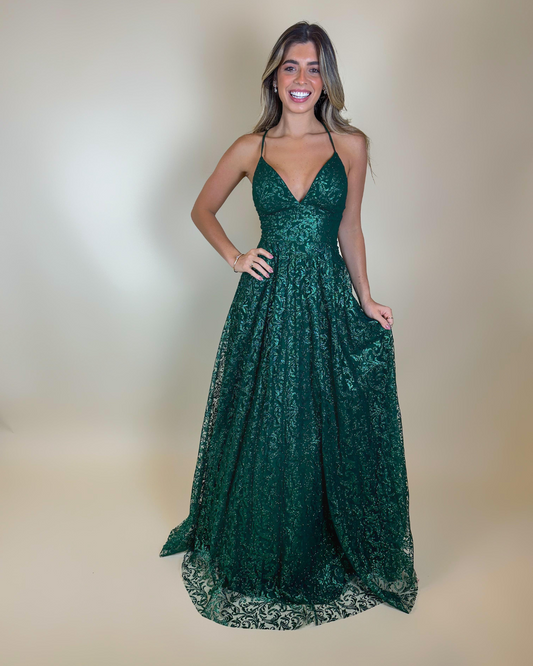 Vestido Longo Ref. 047151 - VERDE