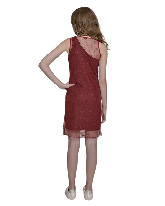 Vestido Tule Ref. 046379 - MARSALA