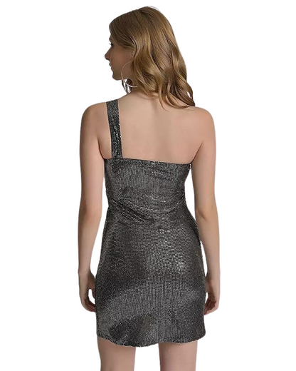 Vestido Assimétrico Ref. 047736 - PRATA