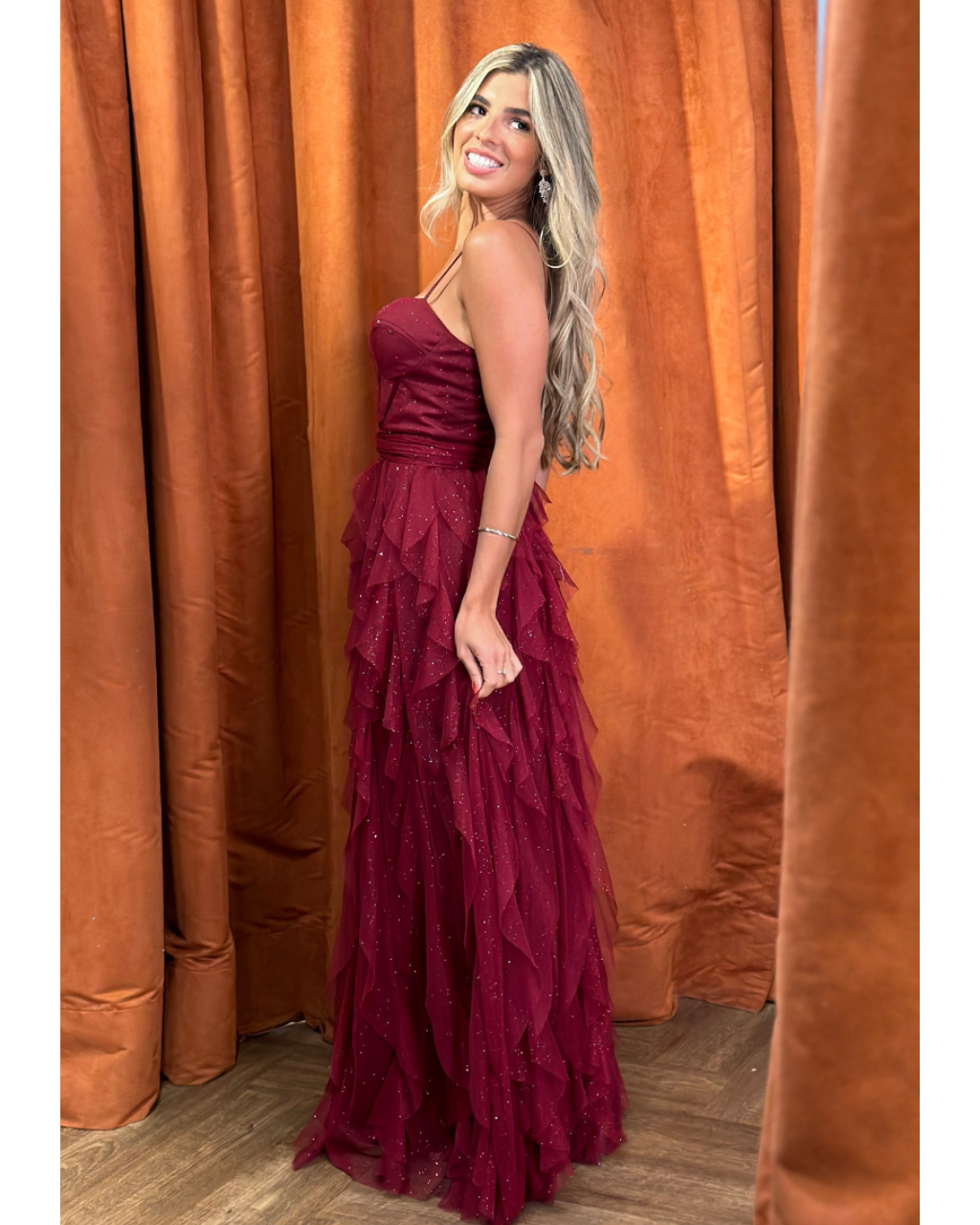 Vestido Longo Ref. 047244 - MARSALA