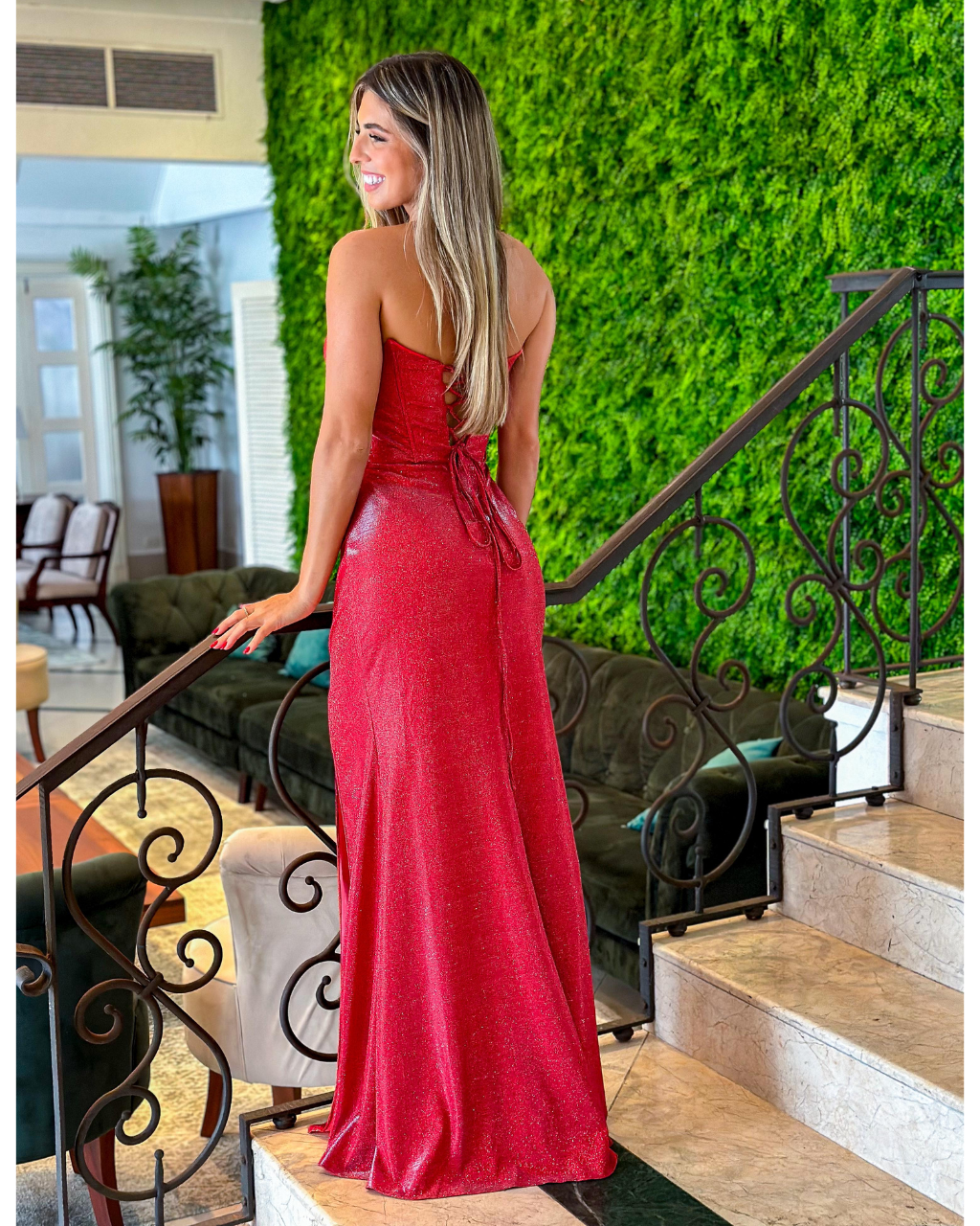 Vestido LOngo Ref. 047898 - TERRACOTA