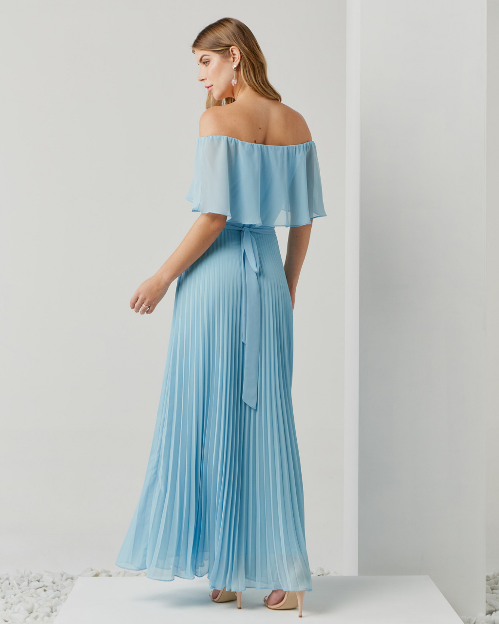 Vestido Longo Ref. 045797 - AZUL SERENITY