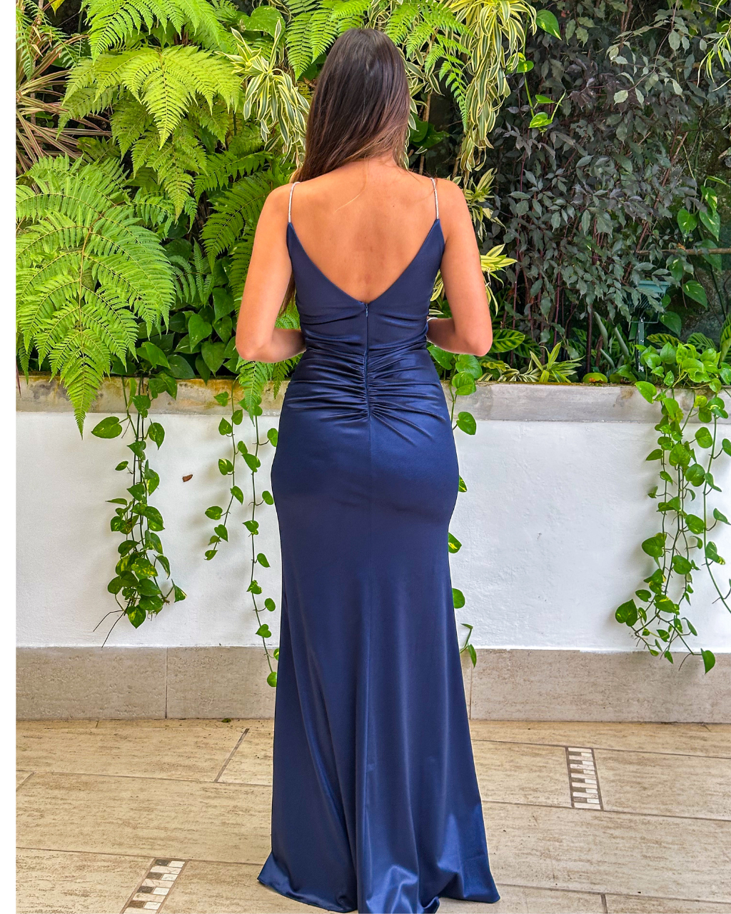 Vestido Longo Ref. 048031 - MARINHO