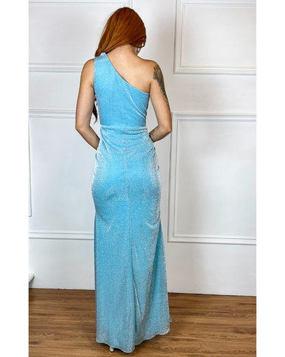 Vestido Longo Ref. 048946 - AZUL SERENITY
