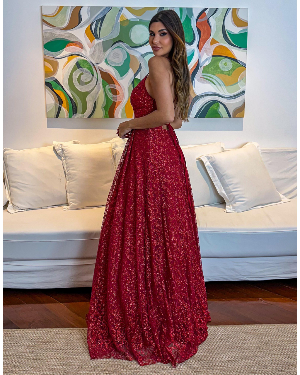 Vestido Longo Ref. 047151 - MARSALA