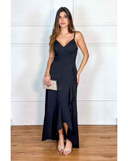 Vestido Longo Ref. 049108 - PRETO