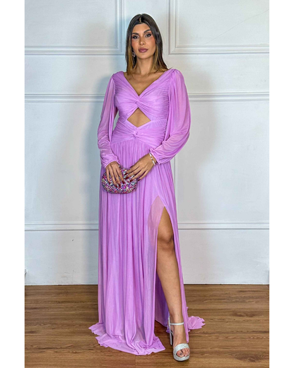 Vestido Longo Ref. 047884 - LILAS