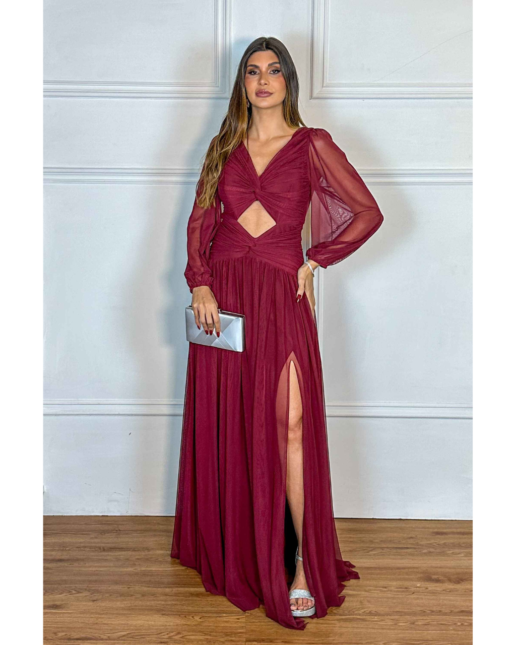 Vestido Longo Ref. 047884 - MARSALA