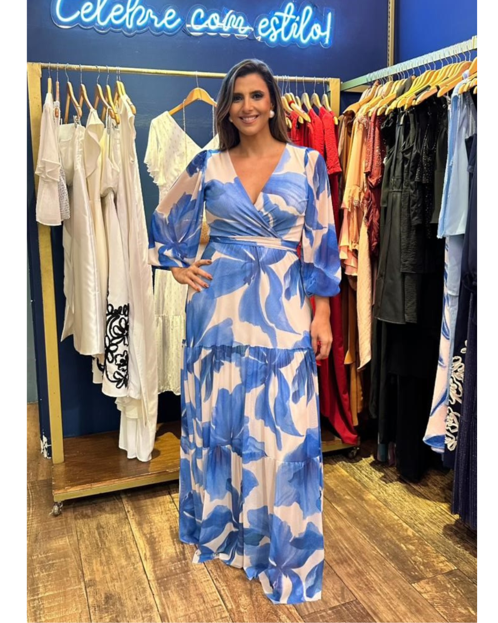 Vestido Livia Ref. 049125 - AZUL