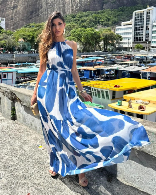 Vestido Yasmim Ref. 049189 - MARINHO