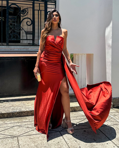 Vestido Prada TQC Ref. 049274 - TERRACOTA