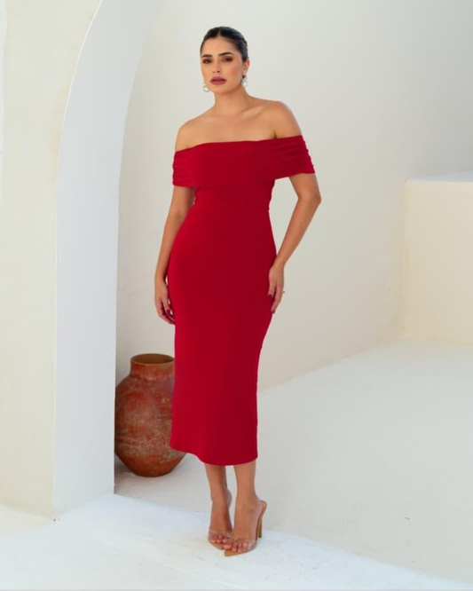 Vestido Midi Ref. 049062 - MARSALA