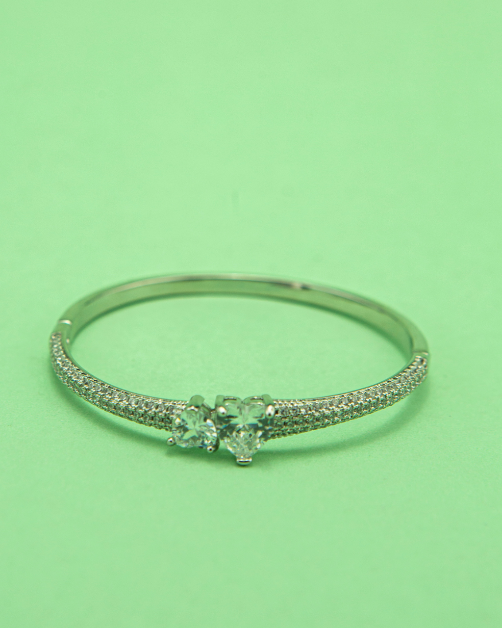 S.J. Bracelete Coração Ref. 049033 - PRATA