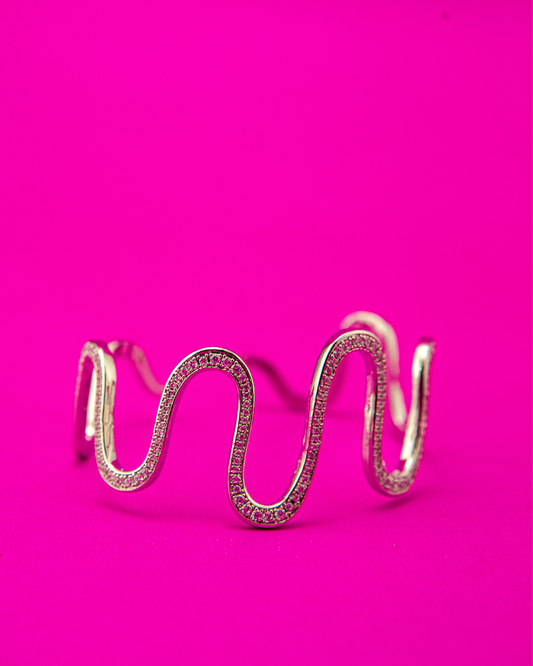 S.J Bracelete Ondulado Ref. 049058 - OURO