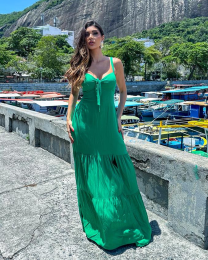Vestido Longo Ref. 049182 - VERDE