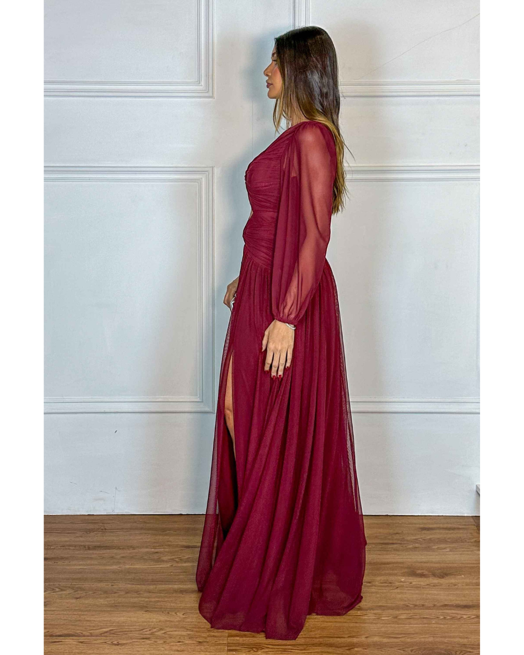 Vestido Longo Ref. 047884 - MARSALA