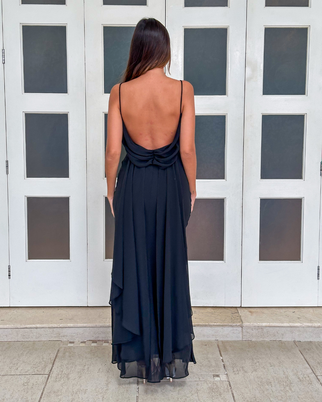 Vestido Longo Ref. 048059 - PRETO